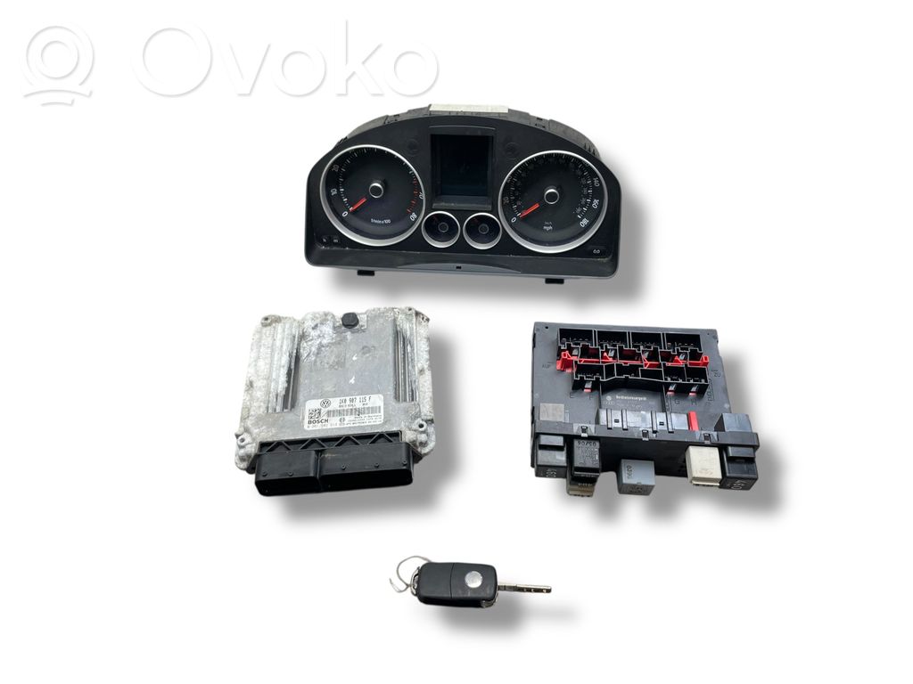 Volkswagen Golf V Engine ECU kit and lock set 