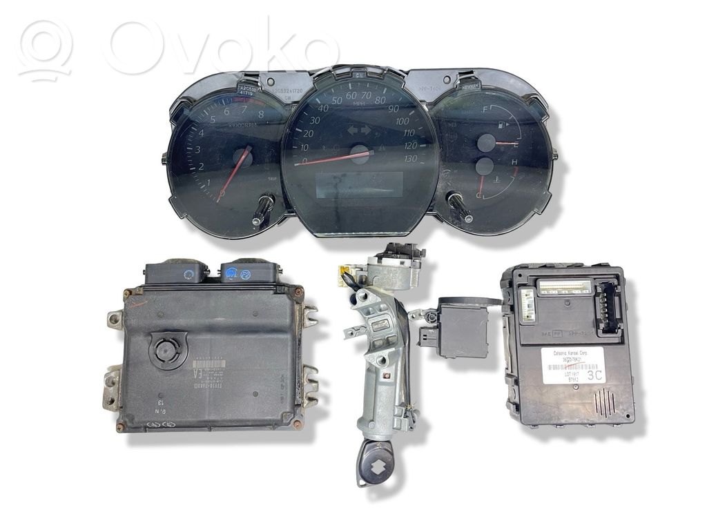 Suzuki Grand Vitara II Komputer / Sterownik ECU i komplet kluczy 