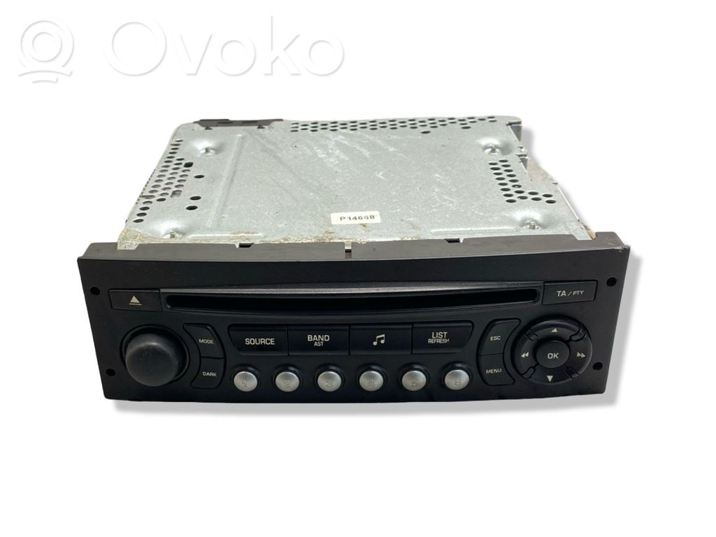 Peugeot 207 CC Radio/CD/DVD/GPS head unit 