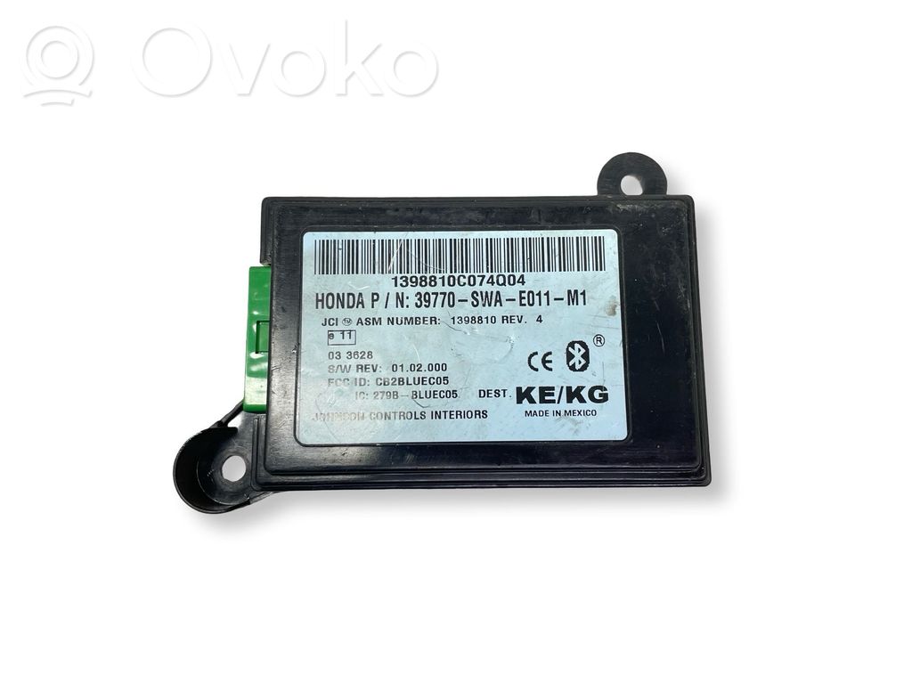 Honda CR-V Other control units/modules 