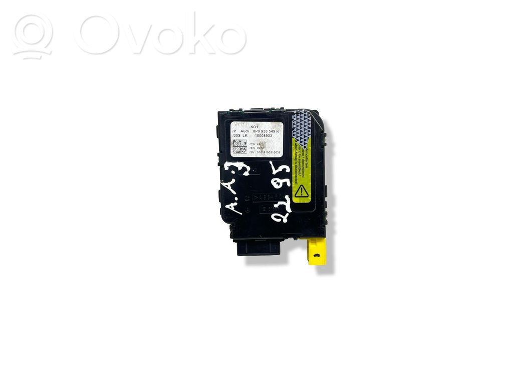 Audi A3 S3 A3 Sportback 8P Steering angle sensor 
