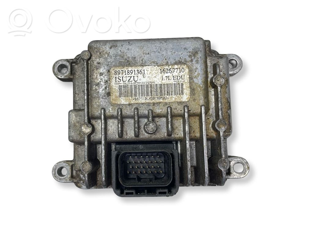 Opel Astra G Fuel injection pump control unit/module 