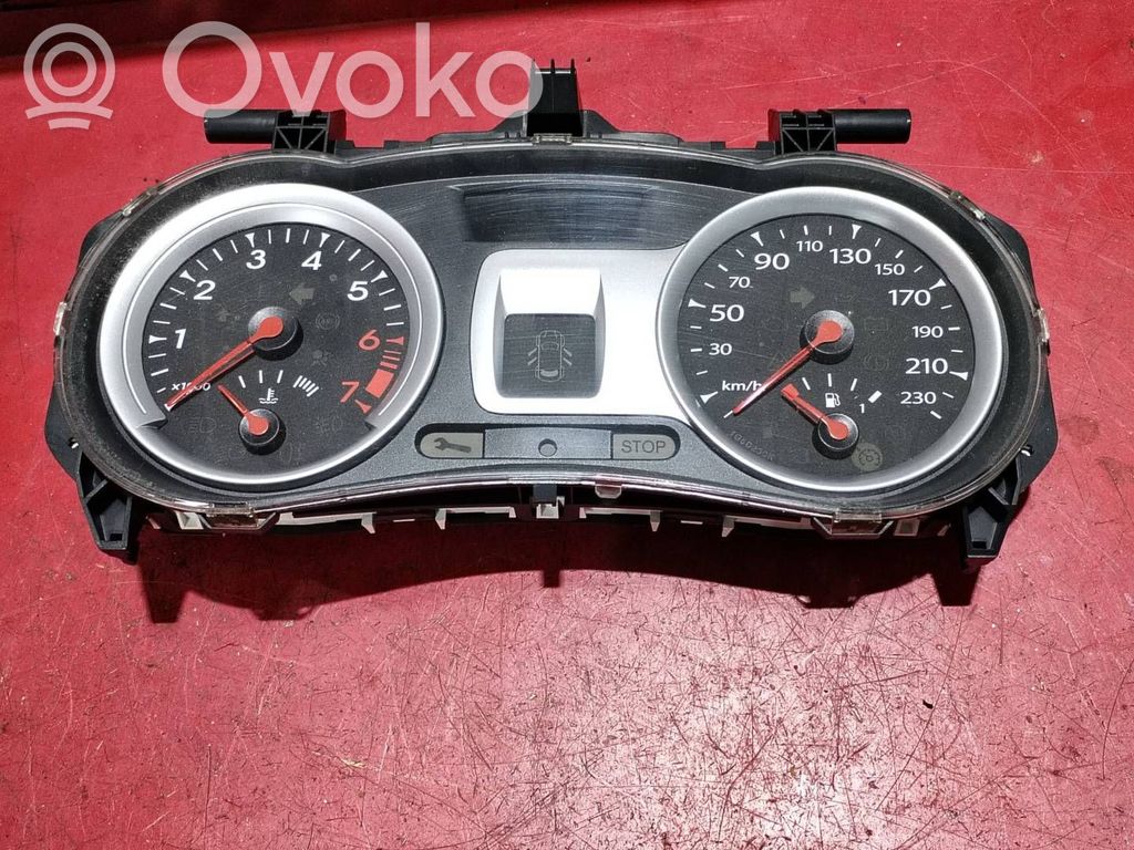 Renault Clio III Speedometer (instrument cluster) 