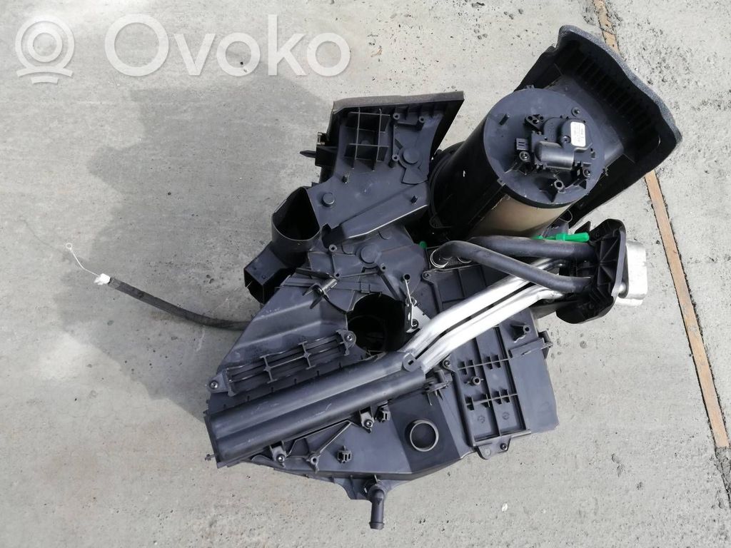 Interior heater climate box assembly