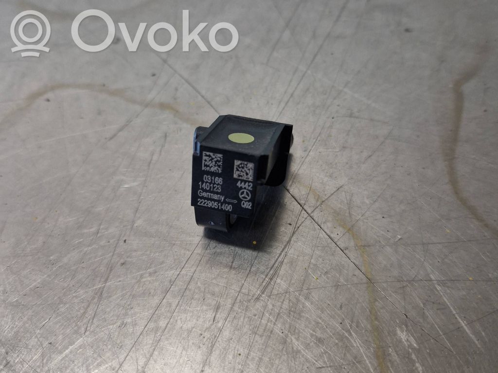 Mercedes-Benz C W205 Sensor impacto/accidente para activar Airbag 