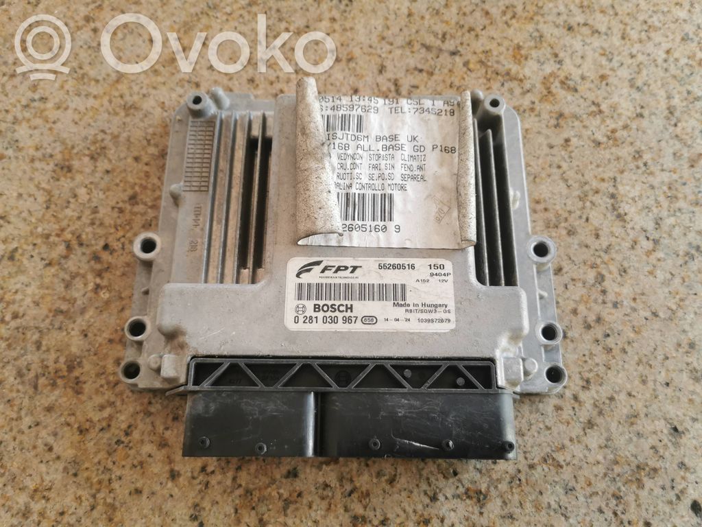 Alfa Romeo Giulietta Engine control unit/module ECU 