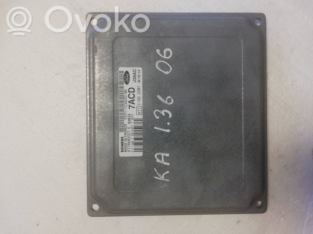 Ford Ka Engine control unit/module 