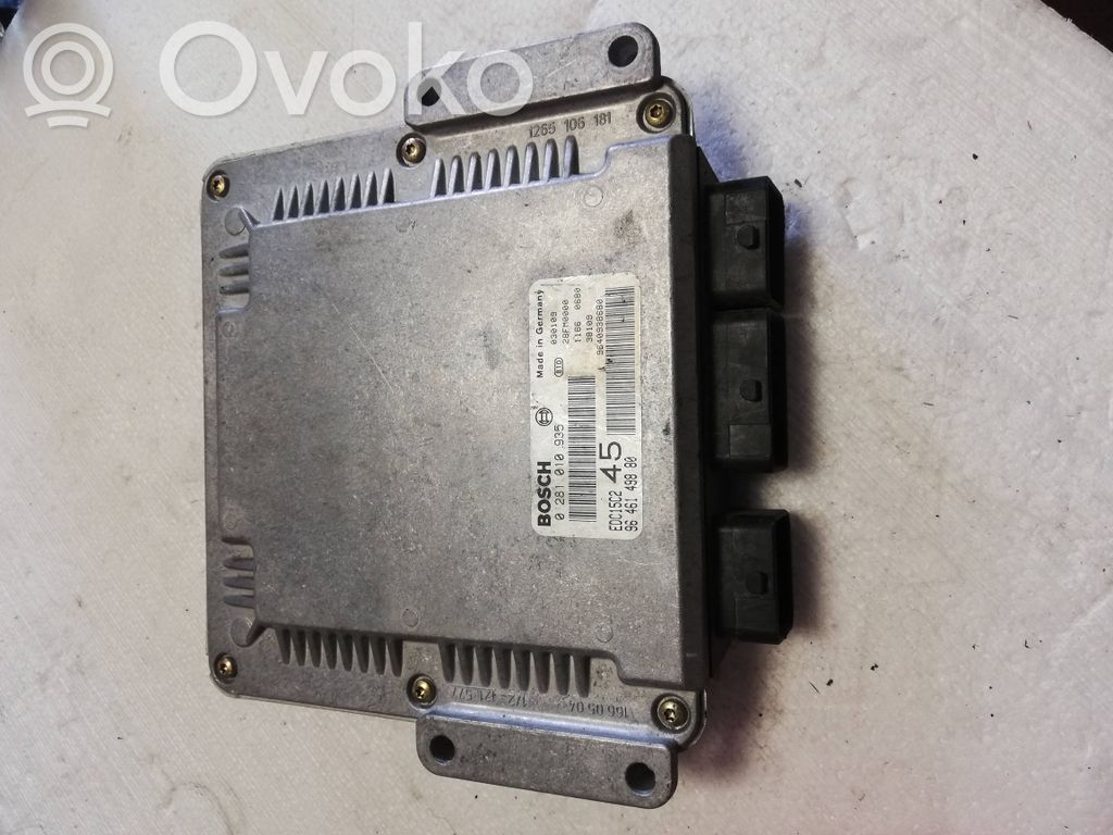 Peugeot 307 Engine control unit/module 