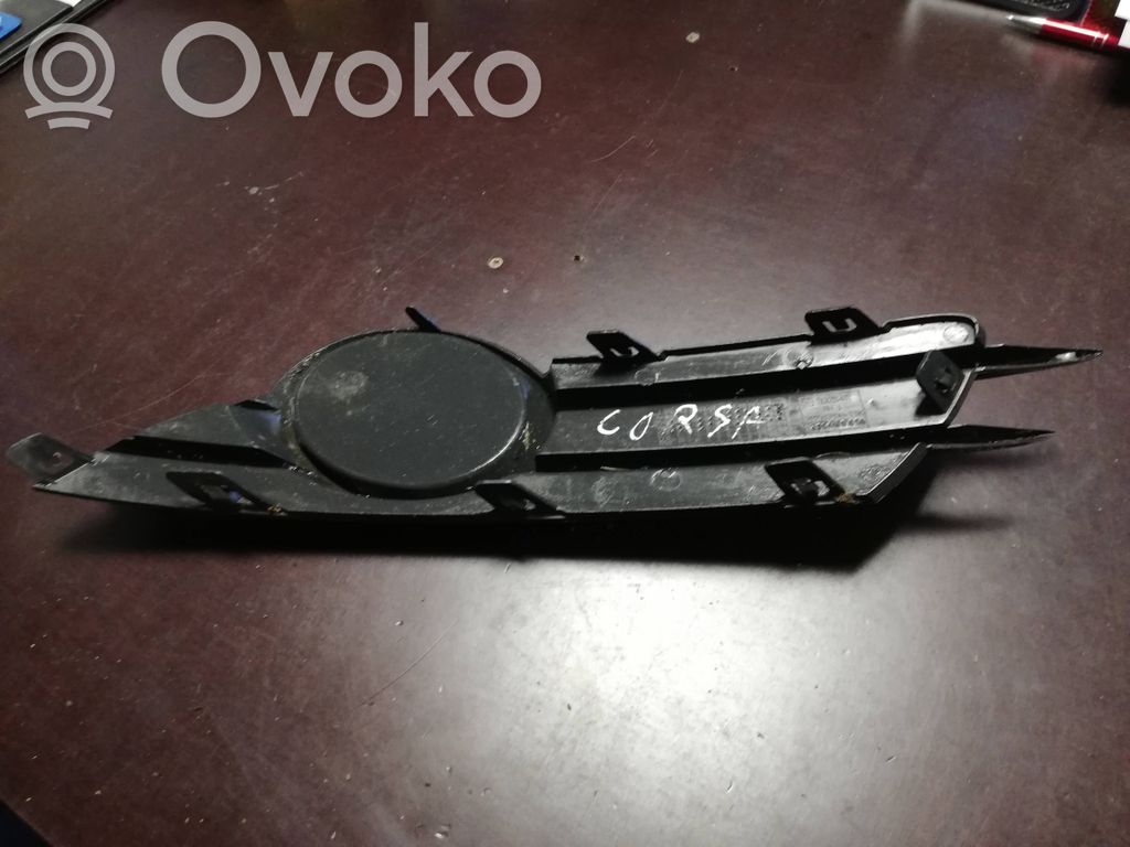Opel Corsa D Front bumper splitter molding 