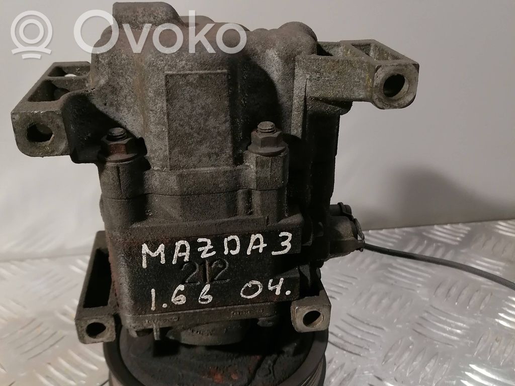 Mazda 3 I Air conditioning (A/C) compressor (pump) 