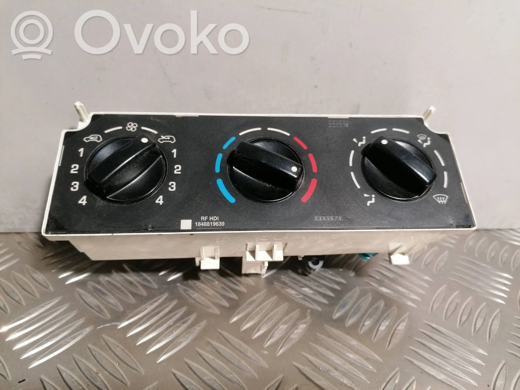 Citroen Berlingo Climate control unit 