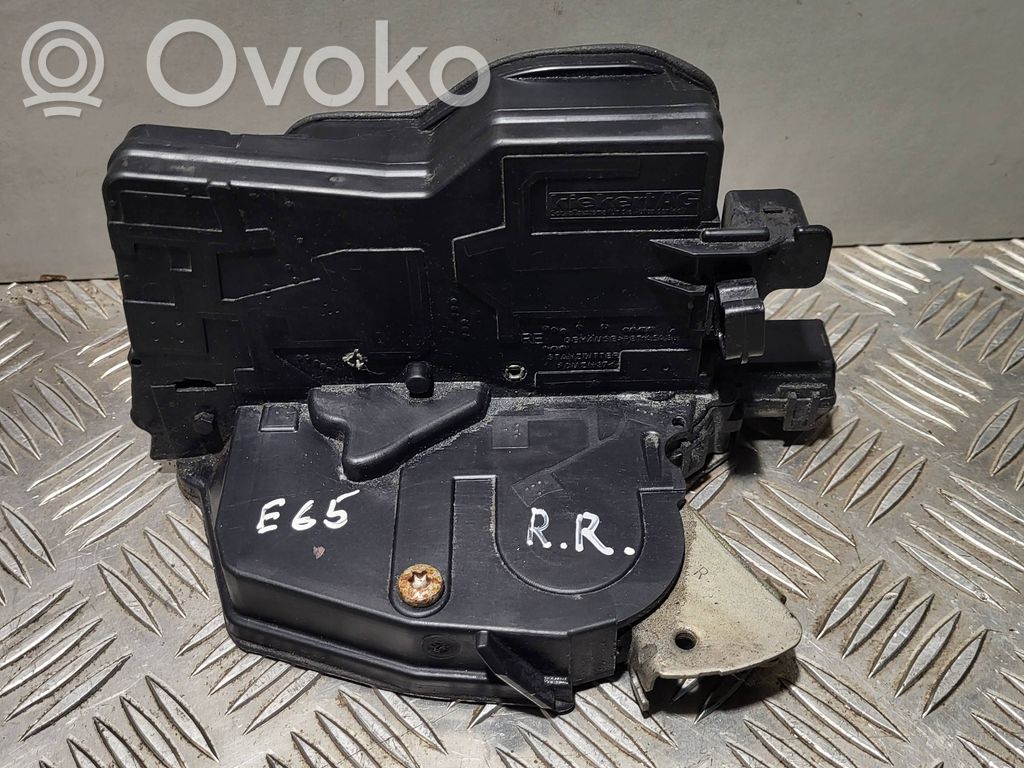BMW 7 E65 E66 Takaoven lukko 