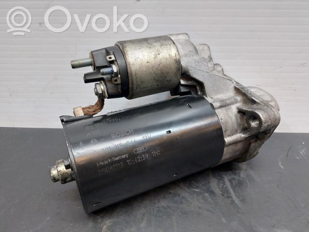Starter motor   12417796892,0001115046,12417796892,7796892