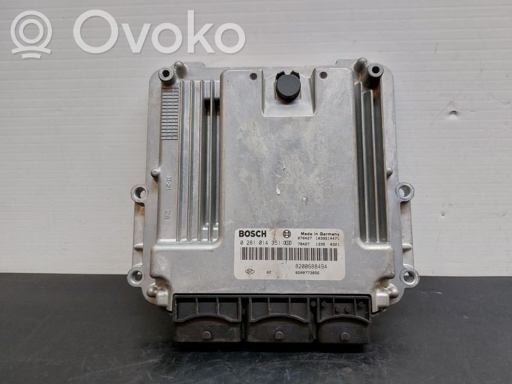 Renault Megane II Sterownik / Moduł ECU 