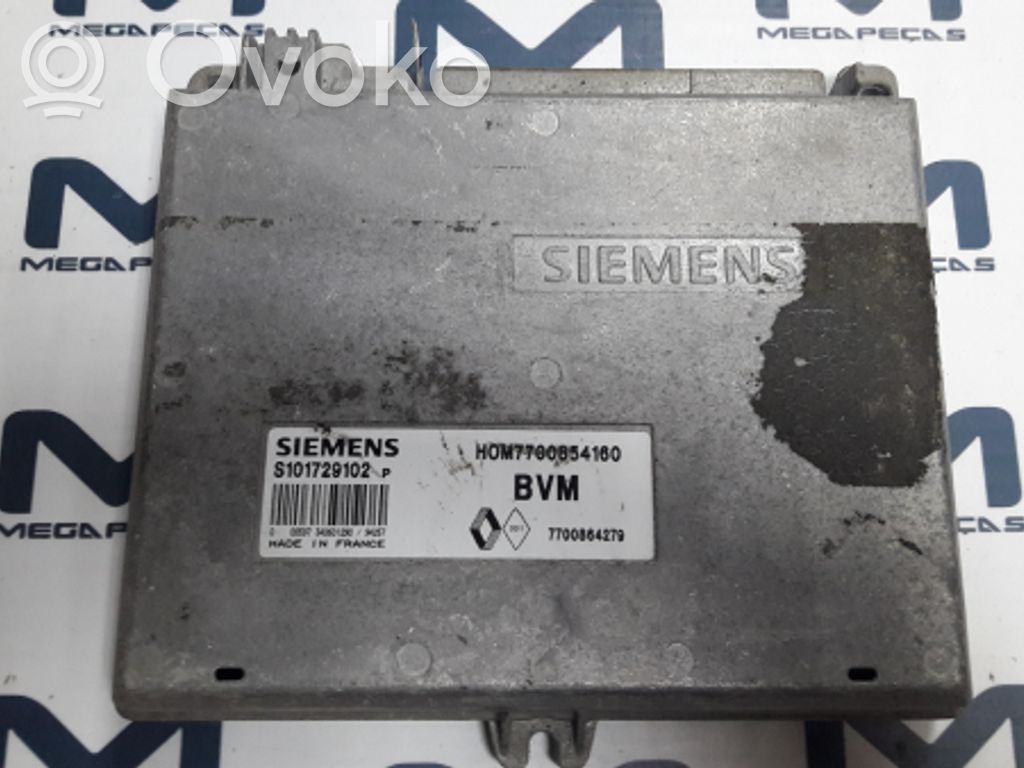 Engine control unit/module   7700864279,7700854160,S1017299102