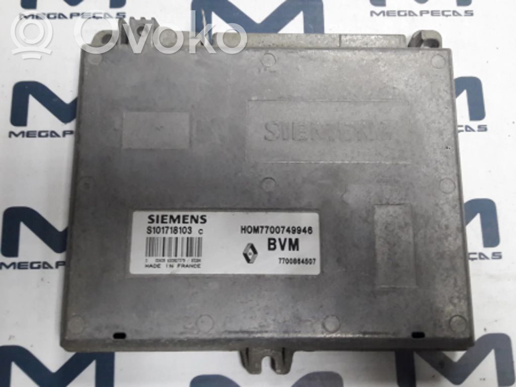 Engine control unit/module   7700864507,7700749946,S101718103