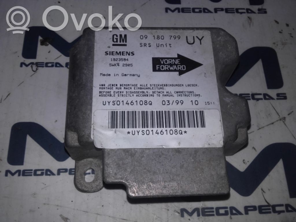 Opel Zafira A Centralina/modulo airbag 