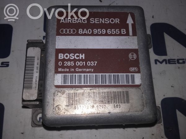 Centralina/modulo airbag   8A0959655B,0285001037