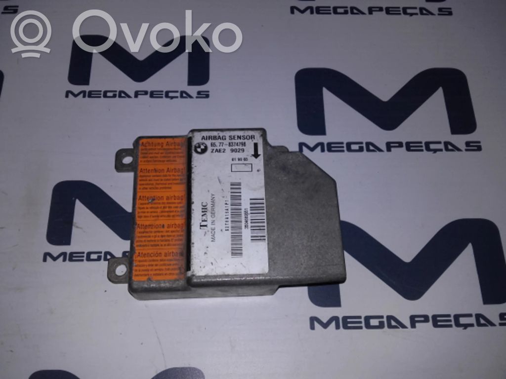 BMW 3 E36 Module de contrôle airbag 