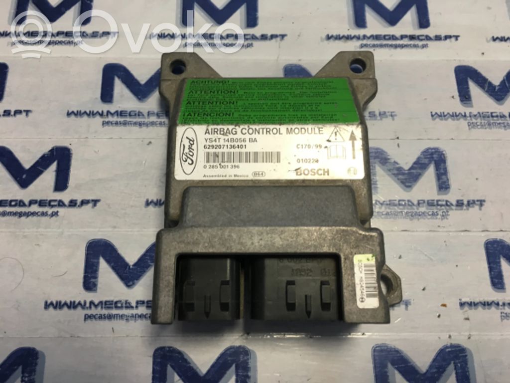 Unitate/modul de comandă airbaguri   YS4T14B056BA,0285001396