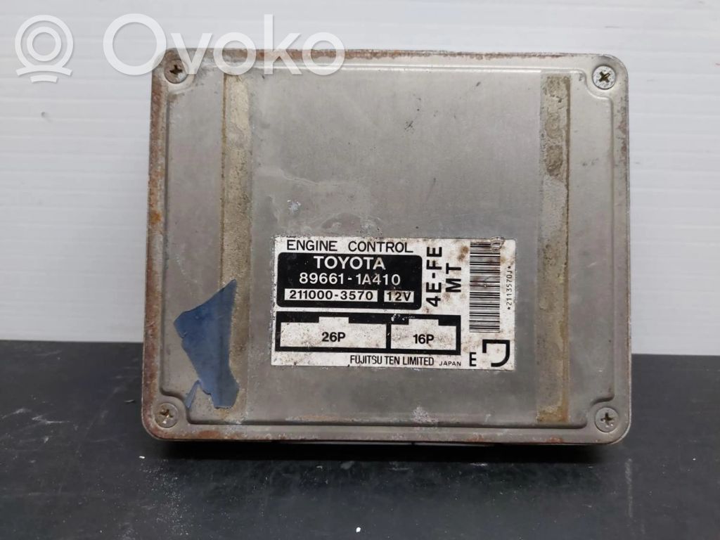 Toyota Corolla E100 Engine control unit/module 