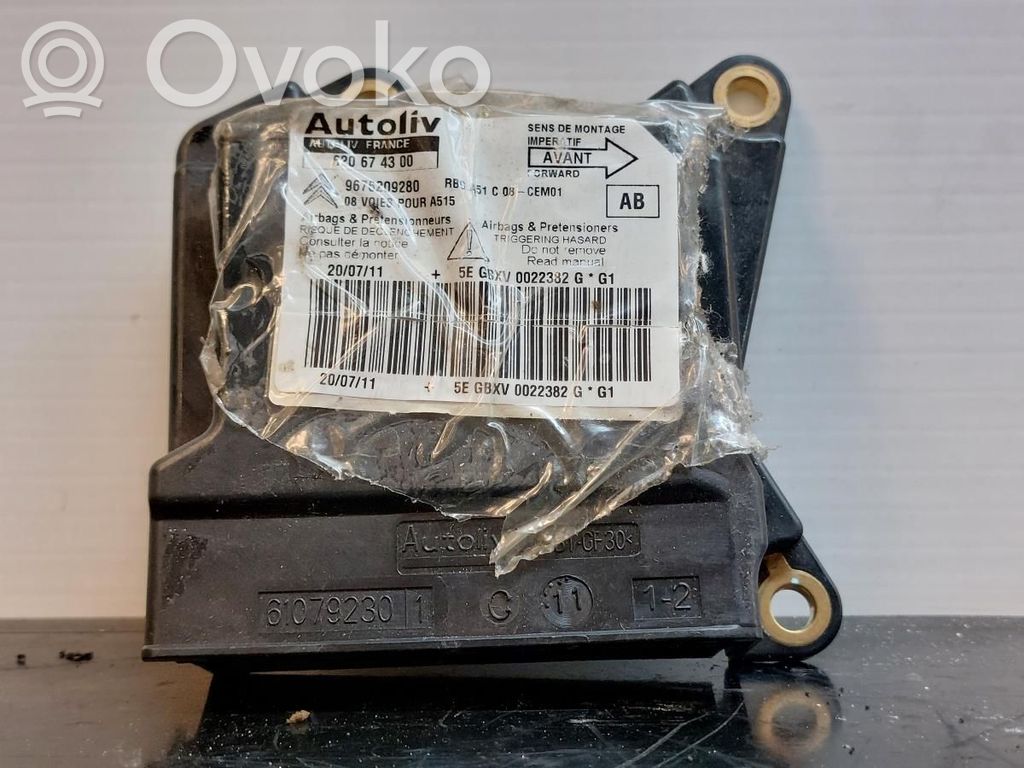 Citroen DS3 Airbag control unit/module 