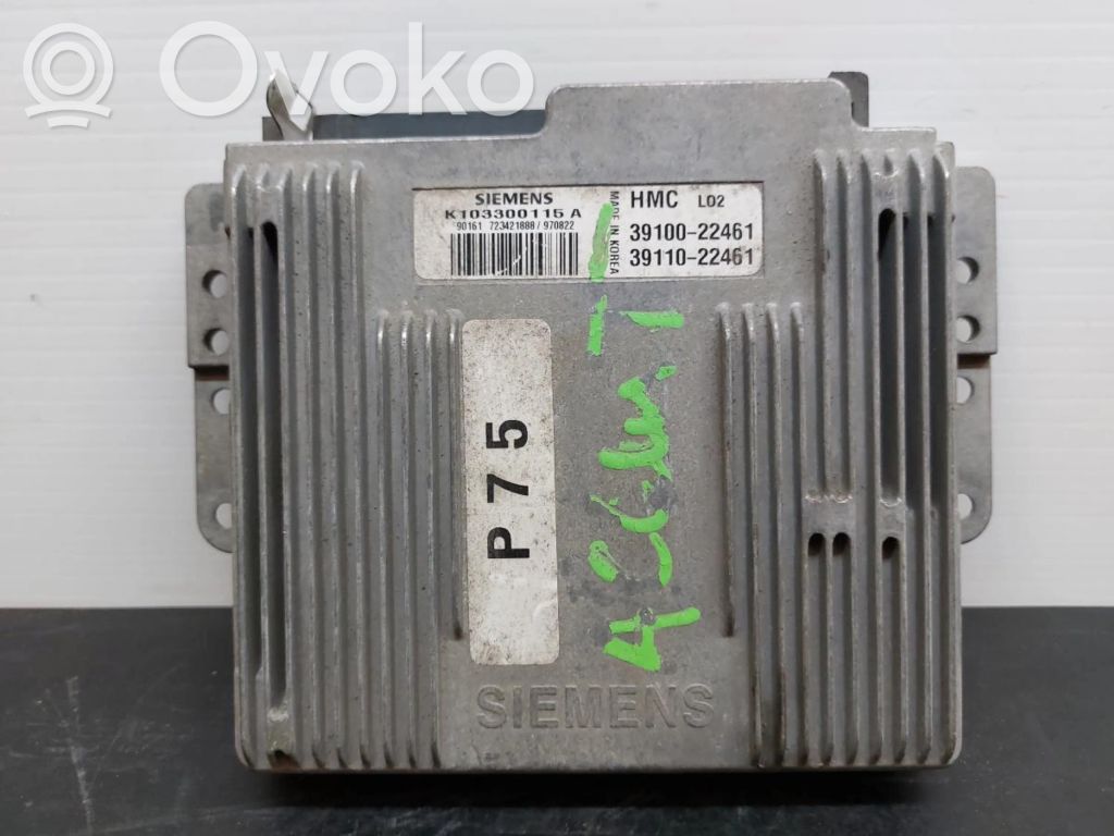 Engine control unit/module   3910022461,3911022461,K103300115A
