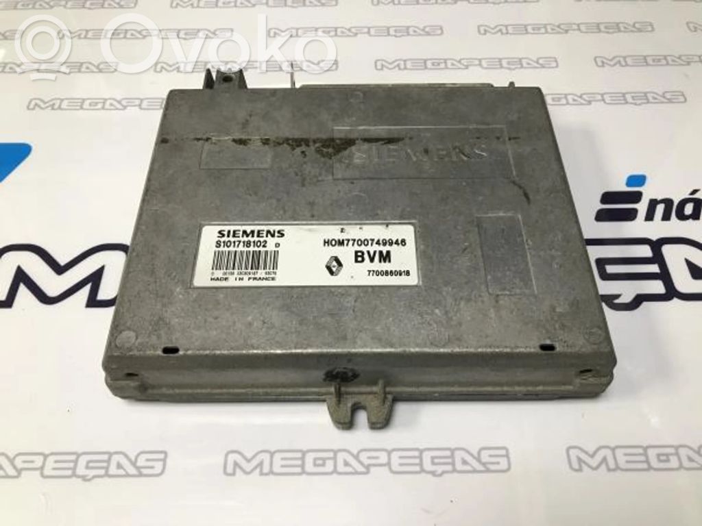 Renault Clio I Unitate/modul de control motor 