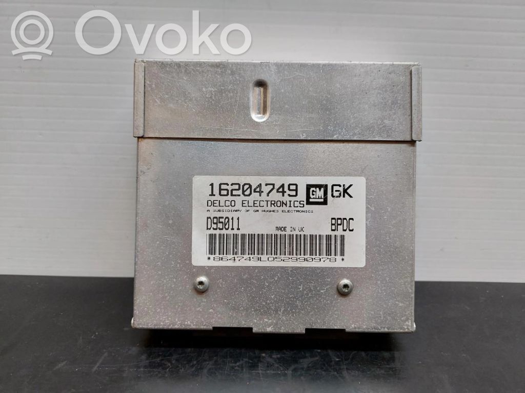Moottorin ohjainlaite/moduuli   16204749