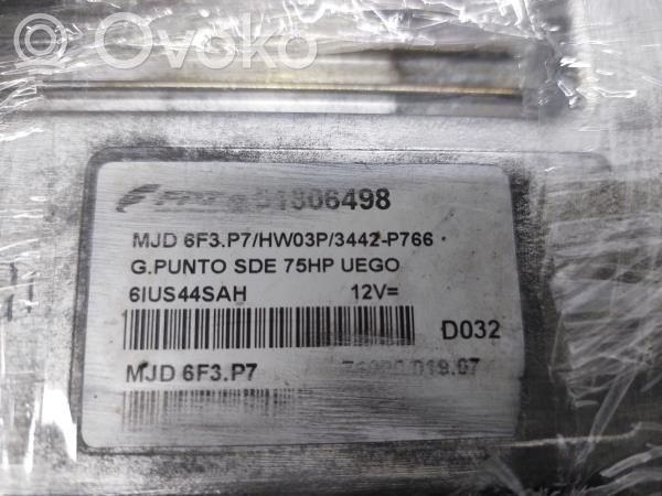 Fiat Grande Punto Engine control unit/module 