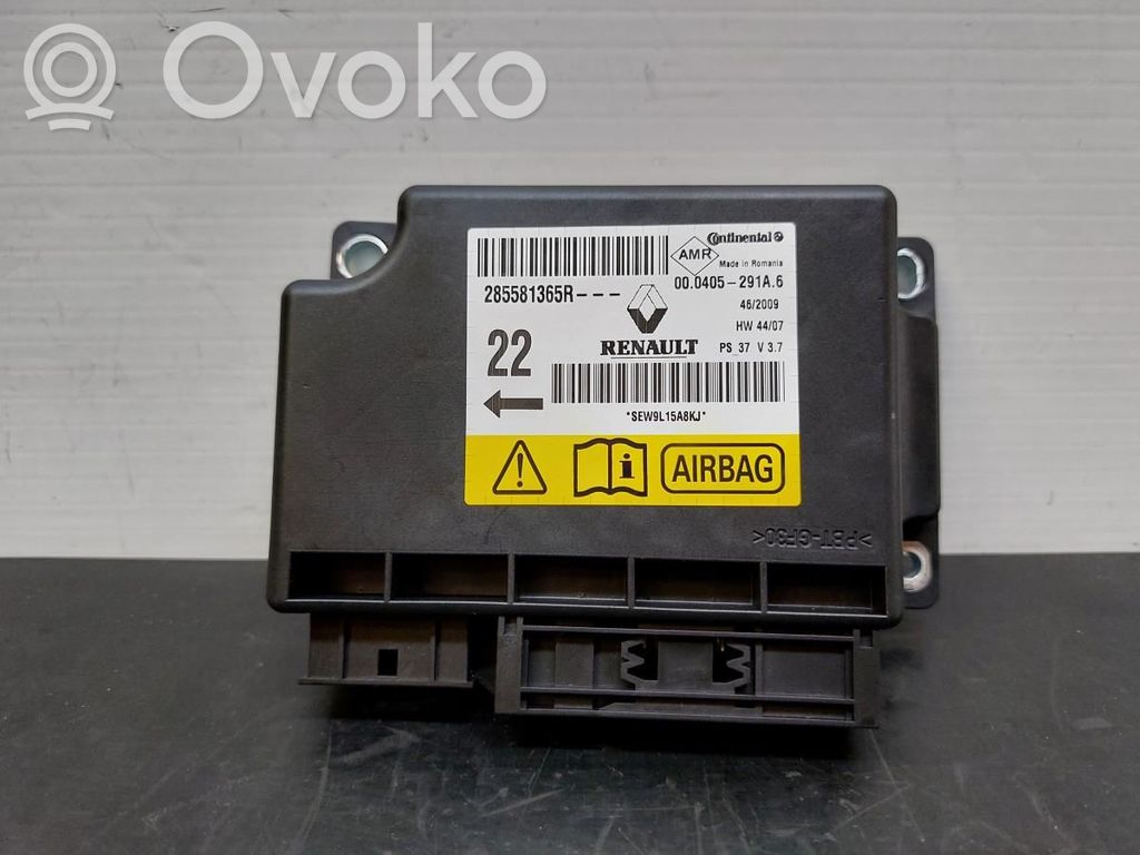 Unidad de control/módulo del Airbag   285581365R
