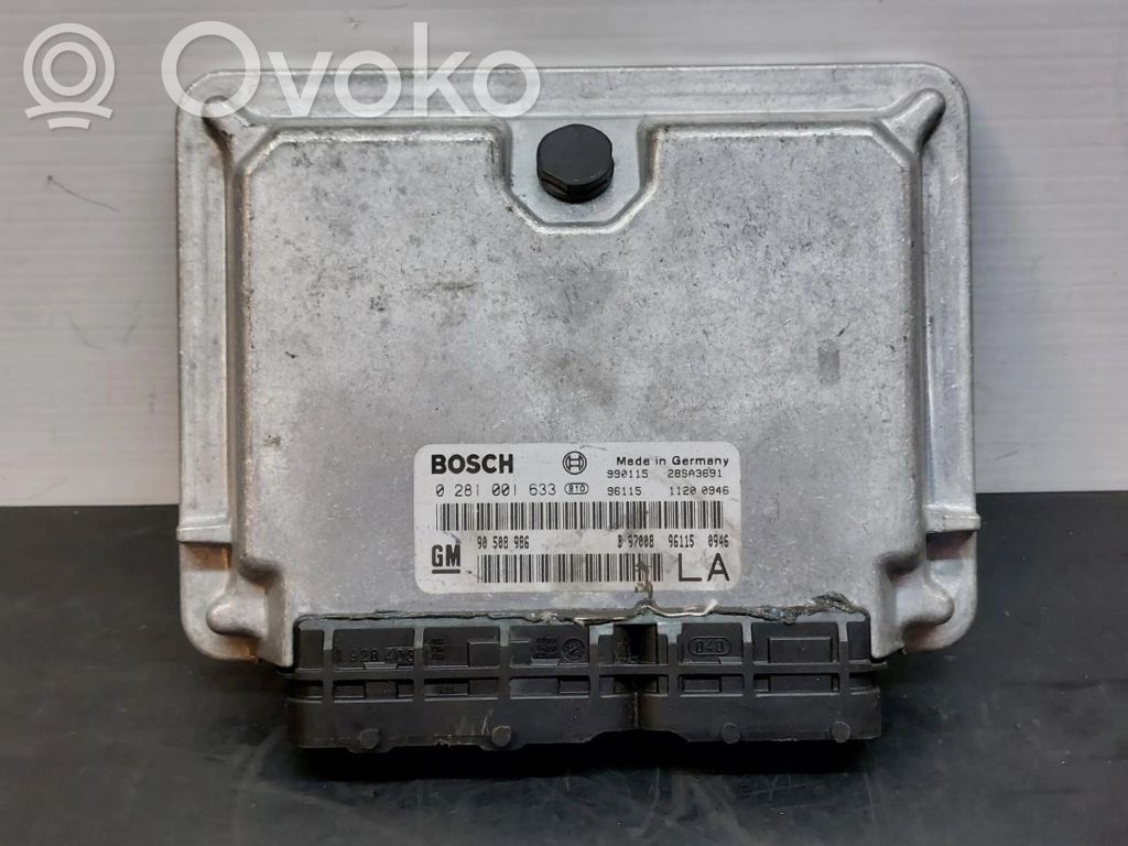 Unidad de control/módulo del motor   90508986,0281001633