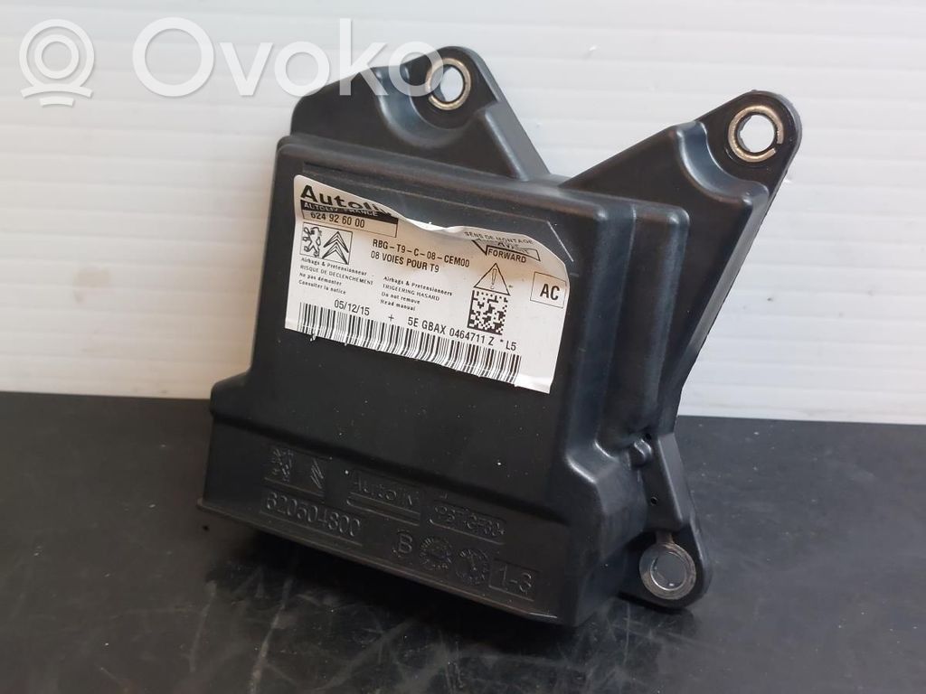 Unidad de control/módulo del Airbag   9807568180