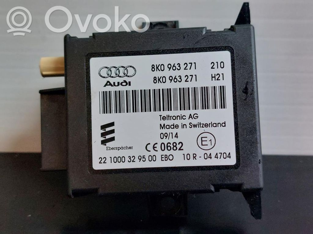 Otras unidades de control/módulos   8K0963271