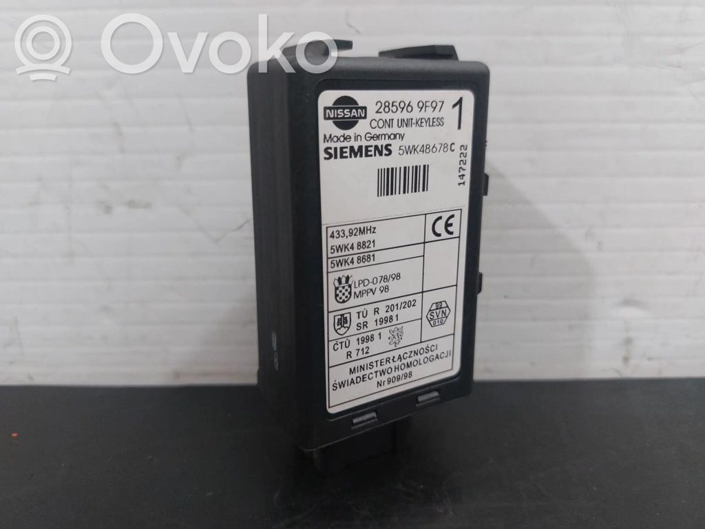 Ignition-blocking relay   285969F97