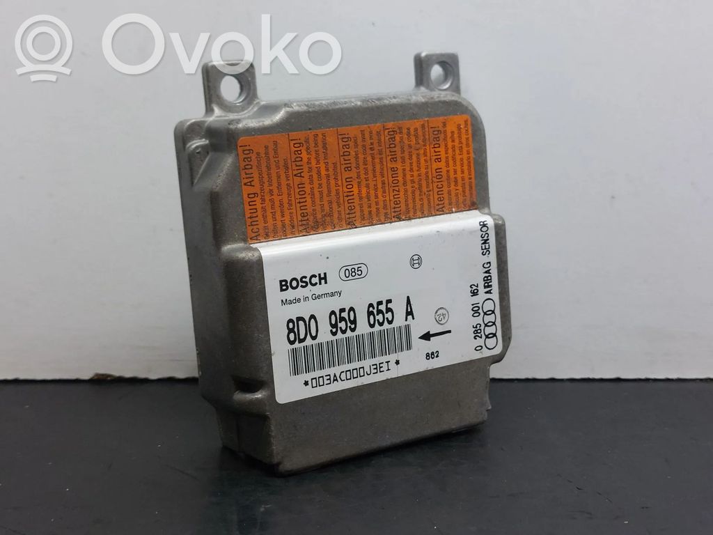 Airbag control unit/module   8D0959655A,0285001162