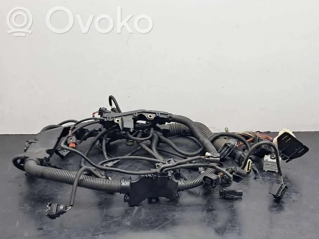 BMW 5 GT F07 Wiązka przewodów silnika 