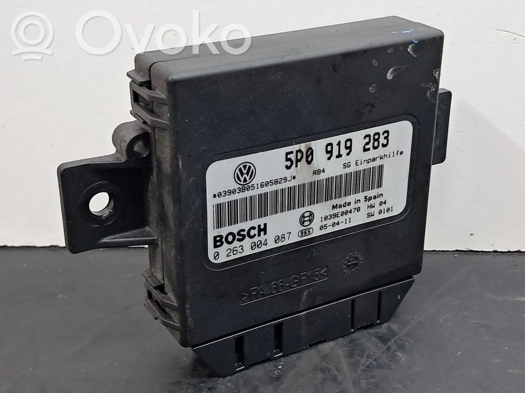 Unité de commande, module PDC aide au stationnement   5P0919283,0263004087