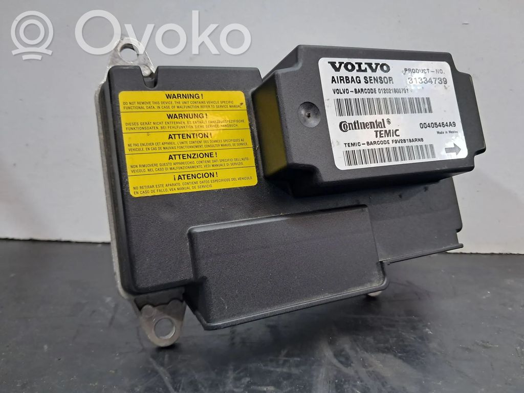 Volvo C70 Airbag control unit/module 