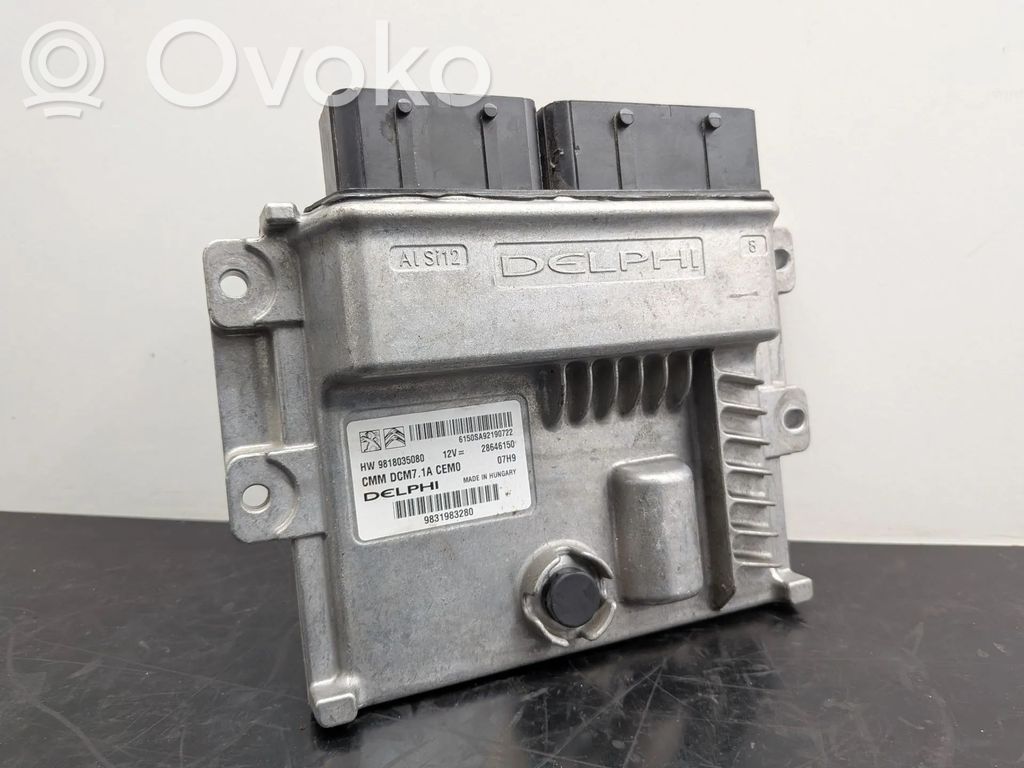 Peugeot 508 II Engine control unit/module 