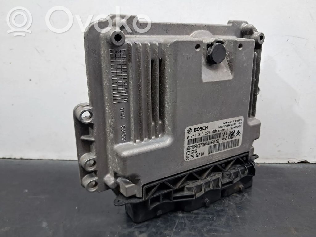 Peugeot 208 I Unitate/modul de control motor 