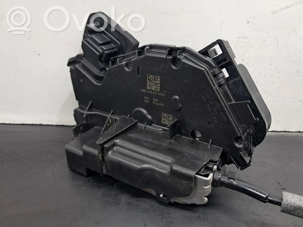 Front door lock   5TB837016E,5E1837016A,5E1837016C,5G1837016A,5G1837016C,5NB837016A,5NB837016C,5NB837016E,5TB837016A,5TB837016C,5TB837016E,6V1837016A,6V1837016C