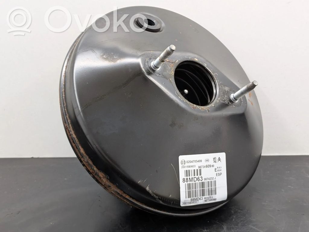 Citroen C3 Wspomaganie hamulca 