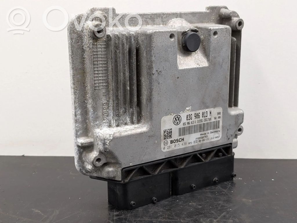 Engine control unit/module   03G906013N,0281015436,03G906013K