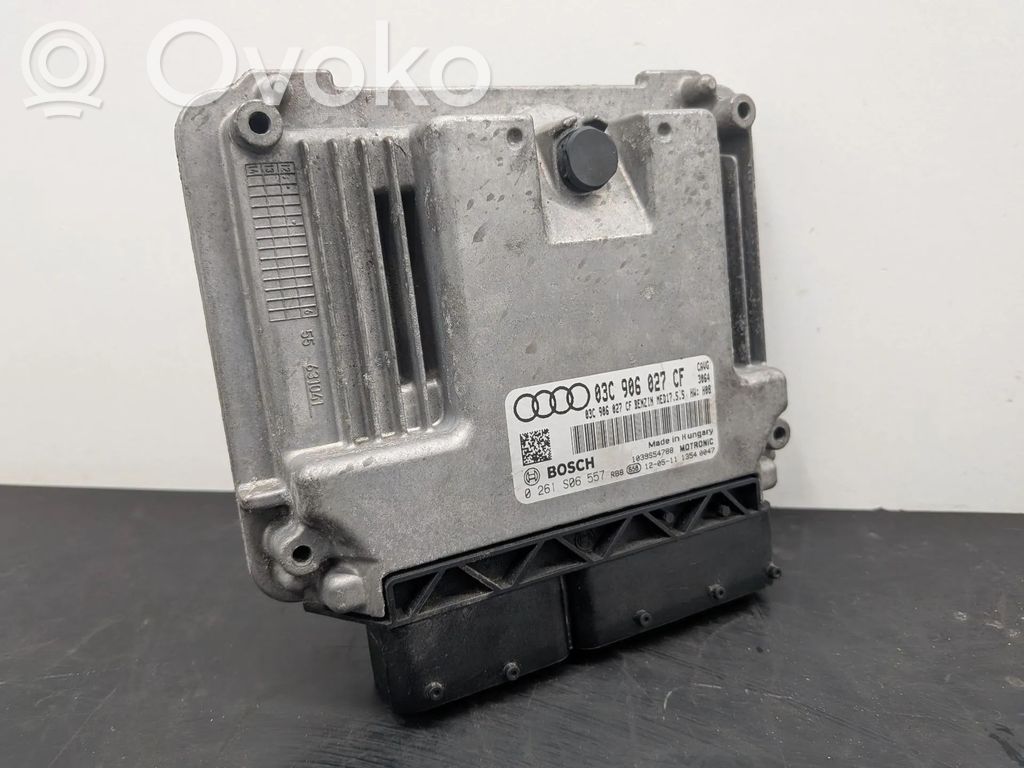 Engine control unit/module   03C906027CF,0261S06557