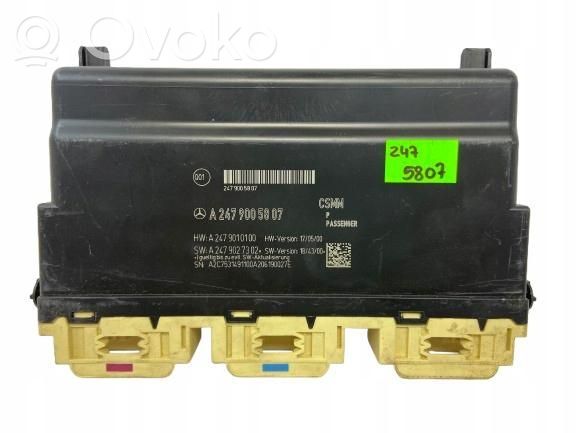 Mercedes-Benz B W247 Module de commande de siège 