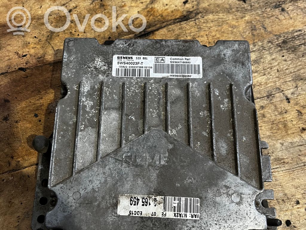 Peugeot 307 Engine control unit/module 