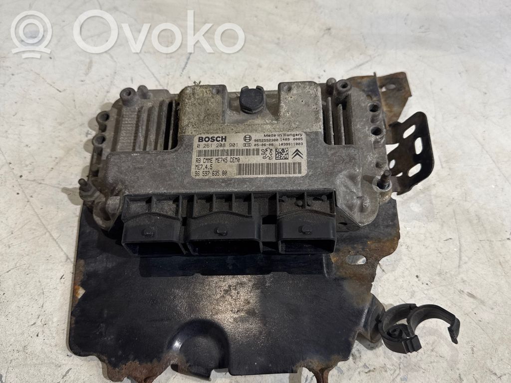 Peugeot 206 CC Engine control unit/module 