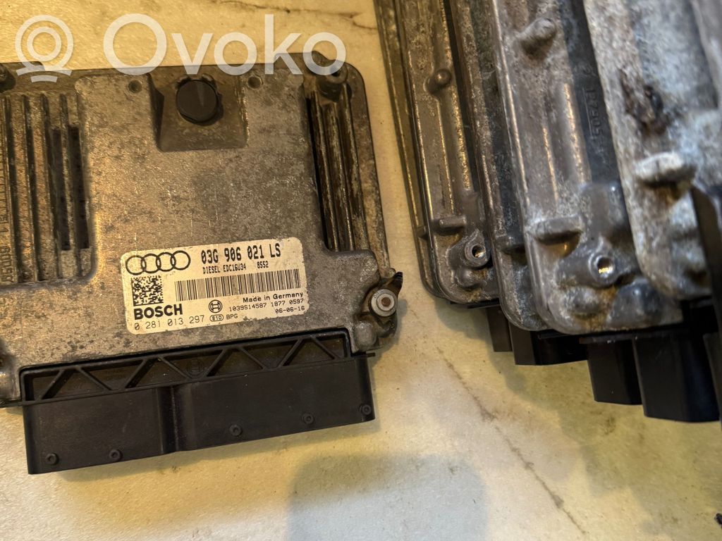 Engine control unit/module   03G906021LS,0281013297