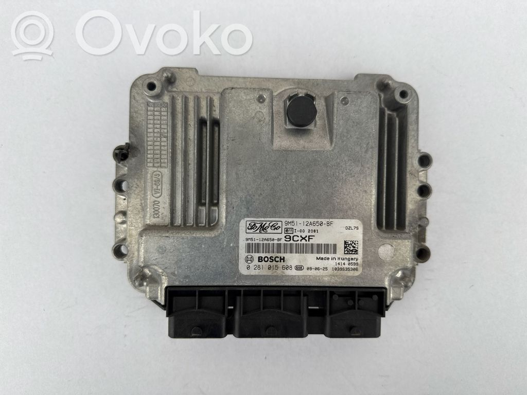 Moottorin ohjainlaite/moduuli   9M5112A650BF,0281015608